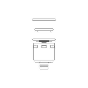 Renovatieset wastafel op tablet zelfsluiting 7sec