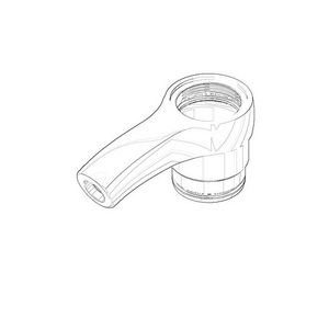 Lichaam 55x63x129mm chr
