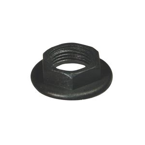 Contramoer voor kraanbevestiging PA Zwart 1/2" VVE=10