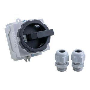 Werkschakelaar 25A 2-polig opbouw IP65 A531879