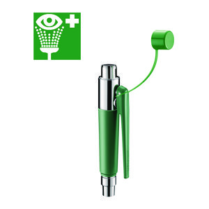 Oogdouche bladmodel met 1 sproeier + signalisatieplaat