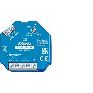 Dimmer voor 1-10V EVSA. 1 NO niet potentiaalvrij 600VA