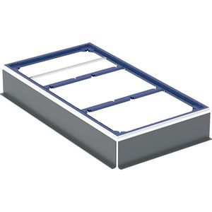 Installatieframes voor douchevloer 150–180cm voor tien steunpoten: 150x80cm