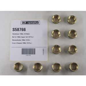 Set a 10st. Wartelmoer 15mm S58766