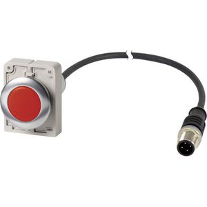 Signaallamp M30C Compact rood vlak 0no/0nc C30C-FL-R-24-P5