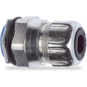 Rechte metalen wartel kabeldoorvoer 3,2-6,4mm NPT 1/2" 2631 VVE=25