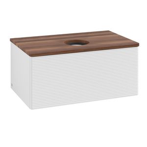 Wastafelonderkast Antao 800x360x500mm G.White.L K30112GF