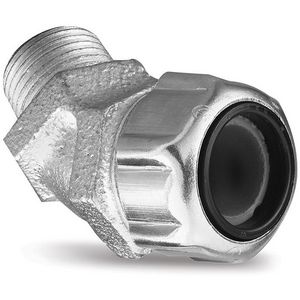 45° metalen wartel kabeldoorvoer 1 0.375 tot 0.500 2213 VVE=5