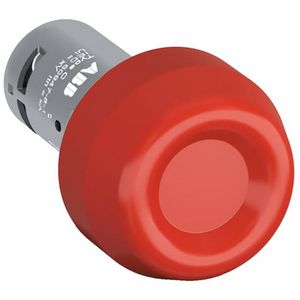Drukknop rood compact heavy duty Momentary 2NO