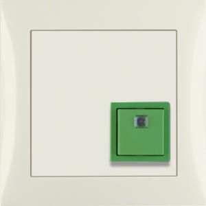 Noodoproepsysteem uitsch-/aanwezig berker S1/B.3/B.7 wit glans