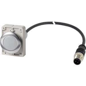 Signaallamp M30C Compact wit vlak 0no/0nc C30C-FL-W-24-P5