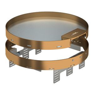 Ronde cassette met snoeruitgang Ø305mm Messing 7409304