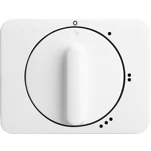 Centraalplaat v 3 standen schak 2710U a-albast (2542 DR/01-24G)