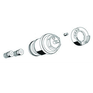 Cartouche zelfsluitend VITUS wanduitloop SC-M