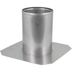 Dakdoorvoer Ø300mm plat dak INOX