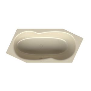 Bad BetteMetric 2060x900mm voeteind links ovlp voor Cream