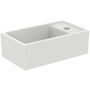 fontein 37x21cm m krngt. rechts z. overloop slk white E2112V