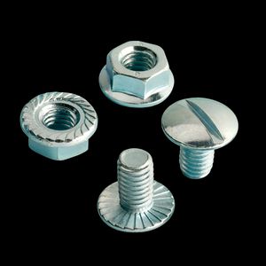 Kraagbout en kraagmoer M6x10 verzinkt verpakt VVE=1200