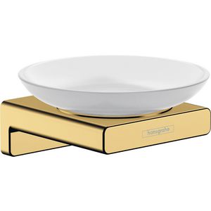 AddStoris zeepschaaltje polished gold optic