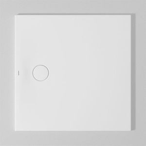 Douchebak Tempano 900x900mm, vierkant, wit