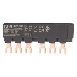 Kamrail B3.0/2-PKZ0-3P-63A--mm²-Vork-Lengte 90mm VVE=10
