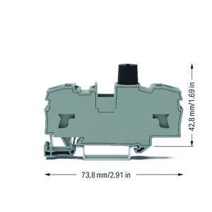 2-draads zekeringsklem voor G-smeltpatroon 5x20mm VVE=50