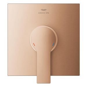 Afbouwdeel Allure douche 19317DL1 warm sunset geborsteld (mat bronskleurig) (Spa colors coll.)