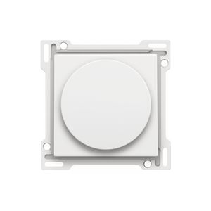 Afwerkingsset draaiknopdimmer/snelh.reg. incl.draaikn whitec
