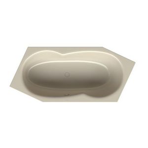 Bad BetteMetric 2060x900mm voeteind links ovlp voor Beige