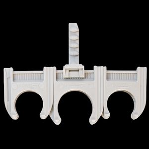 Buisklem knst. halvrij 3/4/18,5-19,5mm EC19 kemakeur VVE=200