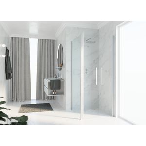 Young 2.0 2dlg draaideur 970-1010x2000mm matchr. helder