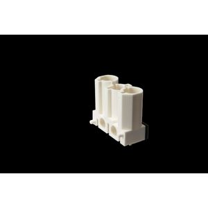 Steker 3-polig male zwart 169653 VVE=500