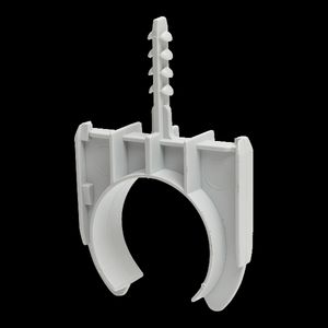 Kunststof buisklempl hal.vrij boorg 6mm 1 1/2/37-40mm VVE=50