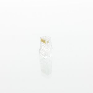 Kist a 25st. Connector 8p8c RJ45 Cat5 rond soepele kabel
