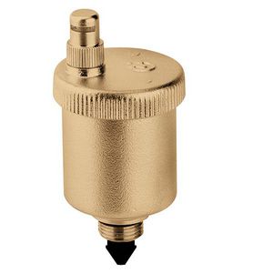 Automatische ontluchter met hygroscopisch kapje 3/8" messing