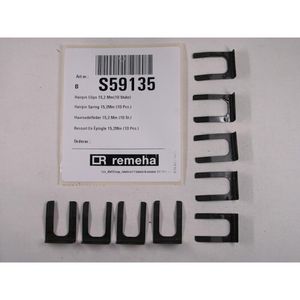 Set a 10st. Hairpin clips 15,2mm Avanta