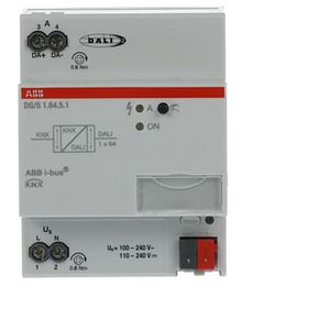 DALI Gateway Colour KNX 1-voudig 64 ballasten (DG/S1.64.5.1)