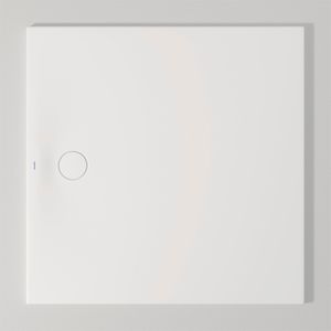 Douchebak Tempano 1200x1200mm, vierkant, wit