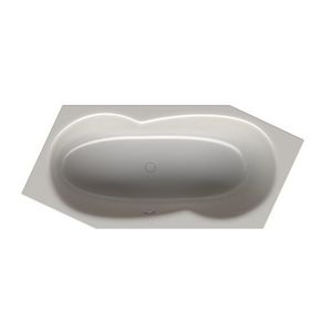 Bad BetteMetric 2060x900mm voeteind links ovlp voor Silver