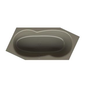 Bad BetteMetric 2060x900mm voeteind links ovlp voor Graphite