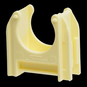 Buisklem knst. halvrij 3/4/18,5-19,5mm EC19 creme VVE=200