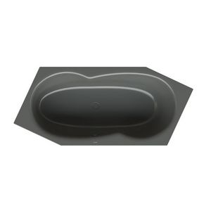 Bad BetteMetric 2060x900mm voeteind links ovlp voor Smoke