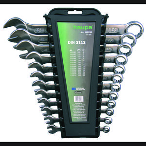 Ring-steeksleutelset 12-delig