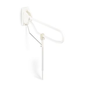 PROMO Hulppootset v. beugel opklapbaar 700-850mm staal gecoat wit (LI2614.3001-02)