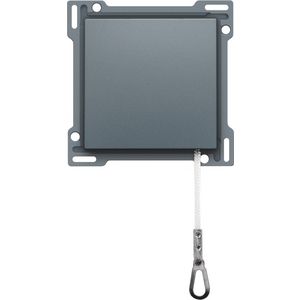 Afwerkingsset trekdrukknop blue grey coated