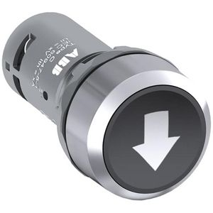 Drukknop Compact zwart