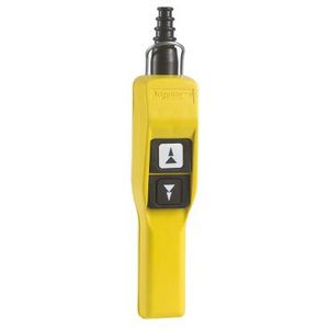 Hangende drukknopkast Pistoolgrip 2 knoppen Harmony XAC-B
