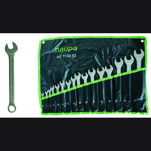 Ring-steeksleutelset 16-delig