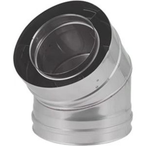 Concentrisch Ø100/150mm bocht 45° I316L/I304 (D0,5/0,6)