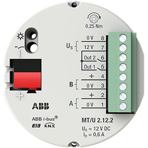 Melder-/veiligheidsterminal KNX interface 2-voudig inbouwpil (MT/U 2.12.2)